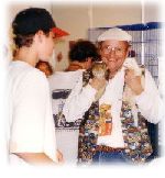 Dr Harry with Fidget Dr Harry with Fidget